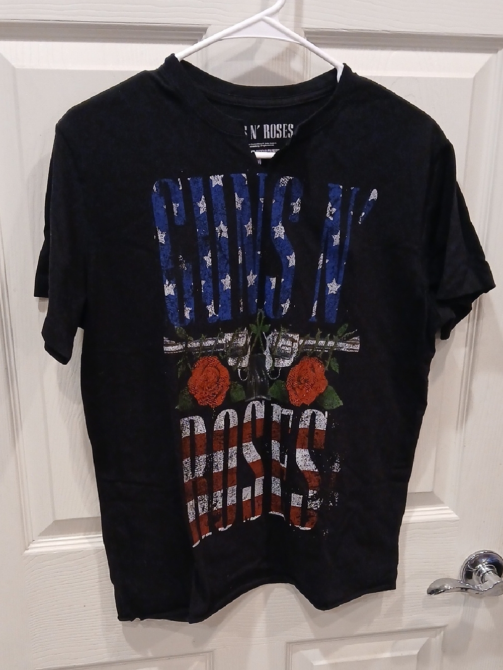 5/25 Guns N' Roses Black Short Sleeve Graphic Tee - Black